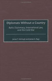 Cover of: Diplomats without a country by McHugh, James T.