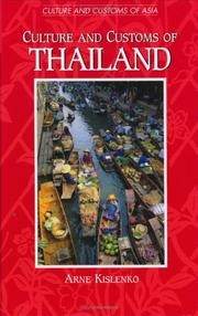 Cover of: Culture and Customs of Thailand (Culture and Customs of Asia)