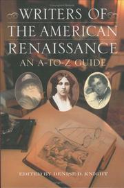Cover of: Writers of the American Renaissance by edited by Denise D. Knight.