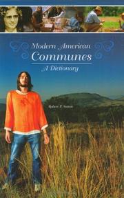 Cover of: Modern American Communes by Robert P. Sutton