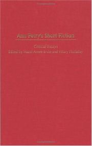 Cover of: Ann Petry's short fiction: critical essays