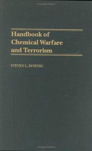Cover of: Handbook of Chemical Warfare and Terrorism: by Steven L. Hoenig