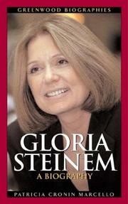 Cover of: Gloria Steinem by Patricia Cronin Marcello