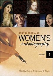 Cover of: Encyclopedia of Women's Autobiography by 