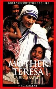 Cover of: Mother Teresa by Meg Greene