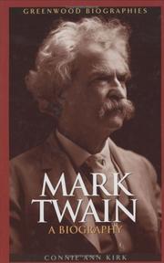 Cover of: Mark Twain: a biography