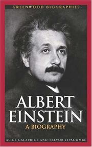 Cover of: Albert Einstein by Alice Calaprice, Trevor Davis Lipscombe, Alice Calaprice, Trevor Davis Lipscombe