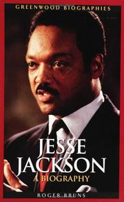 Cover of: Jesse Jackson by Roger Bruns