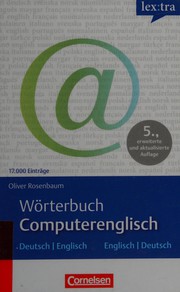 Cover of: Wörterbuch Computerenglisch by Oliver Rosenbaum