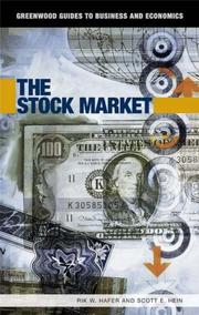 Cover of: The Stock Market (Greenwood Guides to Business and Economics) | Rik W. Hafer