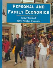 Cover of: Personal and family economics