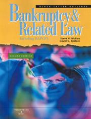 Cover of: Bankruptcy and Related Law: Including Bapcpa (Creditors' Rights and Bankruptcy)