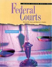 Cover of: Federal courts