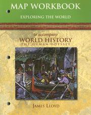 Cover of: Map Workbook: Exploring the World: To Accompany World History: The Human Odyssey