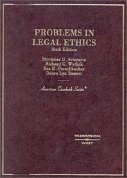 Cover of: Problems in legal ethics