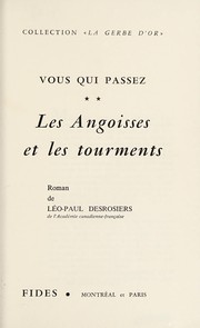Cover of: Vous qui passez: roman
