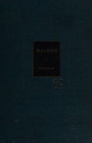Cover of: Walden and other writings by Henry David Thoreau