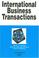 Cover of: International business transactions in a nutshell