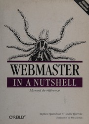 Cover of: Webmaster in a Nutshell