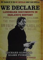 Cover of: We declare: landmark documents in Ireland's history
