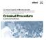 Cover of: Law School Legends Criminal Procedure (Law School Legends Audio Series)