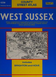 Cover of: West Sussex street atlas: 3 1/2 inches to 1 mile