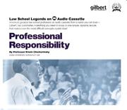 Cover of: Law School Legends Professional Responsibility (Law School Legends Audio Series) by 