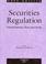 Cover of: Securities Regulation