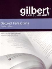 Cover of: Gilbert Law Summaries on Secured Transactions, 12th (Gilbert Law Summaries)