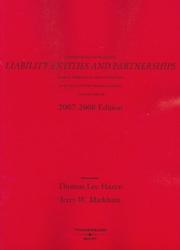 Cover of: Corporations and Other Limited Liability Entities and Partnerships by Thomas Lee Hazen, Thomas Lee Hazen