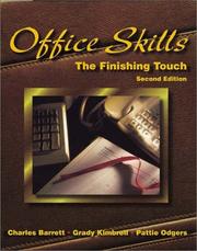 Cover of: Office Skills by Charles Francis Barrett, Grady Kimbrell, Pattie Gibson-Odgers