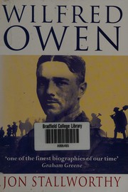 Cover of: Wilfred Owen by Jon Stallworthy