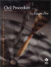 Cover of: Civil procedure