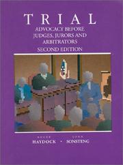 Cover of: Trial  | Roger S. Haydock