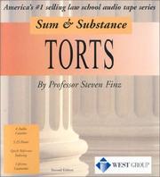 Cover of: Sum & Substance: Torts
