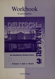 Cover of: Workbook to accompany Deutsch: na klar!