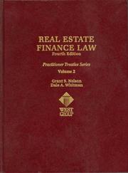 Cover of: Real Estate Finance Law (Practitioner Treatise) (Practitioner's Treatise Series)