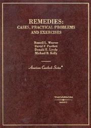 Cover of: Remedies | David F. Partlett