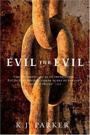 Cover of Evil for Evil