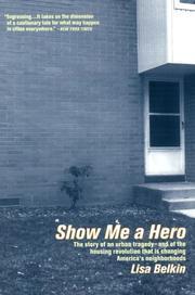 Cover of: Show Me A Hero by Lisa Belkin