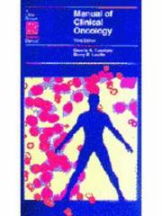 Cover of: Manual of clinical oncology