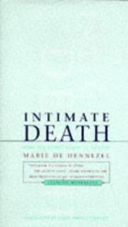 Cover of: Intimate Death by Marie De Hennezel