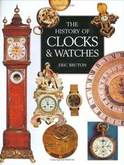 Cover of: History of Clocks and Watches Handbook