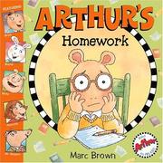Arthur's homework by Marc Brown
