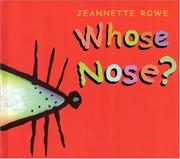 Cover of: Whose nose?