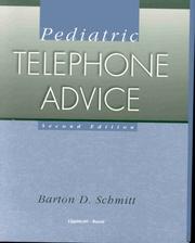 Cover of: Pediatric telephone advice
