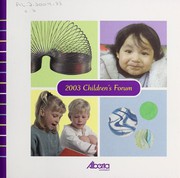 Cover of: 2003 children's forum