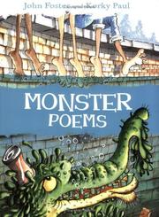 Cover of: Monster Poems by John Foster, Korky Paul