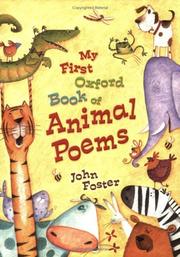 Cover of: My First Oxford Book of Animal Poems by John Foster