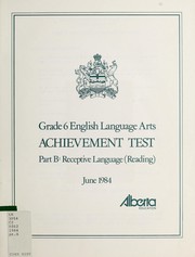Achievement test by Alberta. Alberta Education